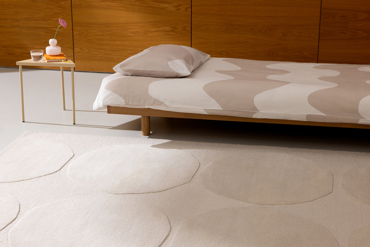 Marimekko Isot Kivet Ivory Wool Rug