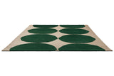 Marimekko Isot Kivet Emerald Green Wool Rug