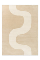Marimekko Seireeni Ivory Beige Wool Rug