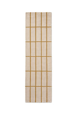 Marimekko Golden Bronze Grid Wool Rug