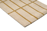 Marimekko Golden Bronze Grid Wool Rug