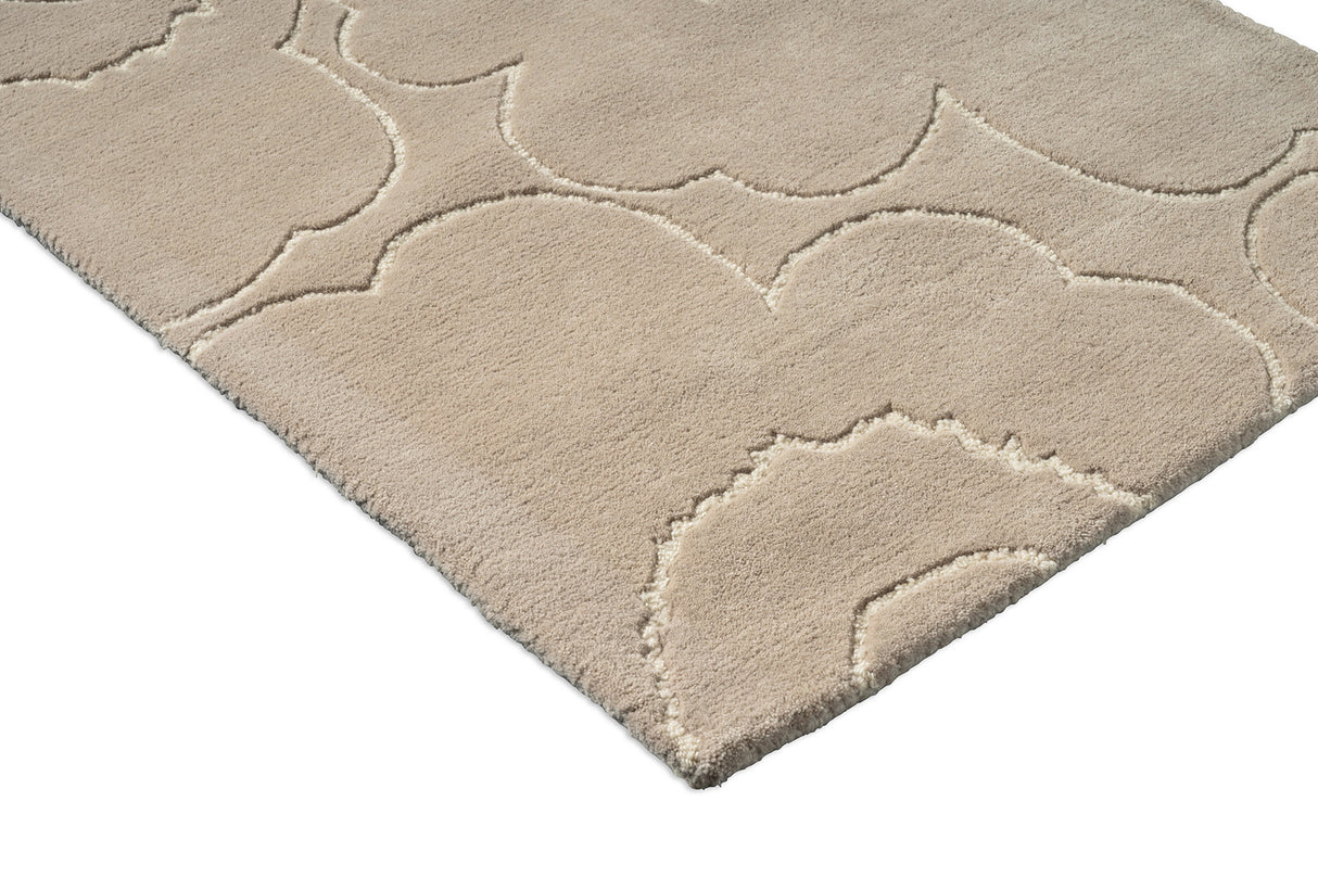 Marimekko Piirto Oatmeal Wool Rug
