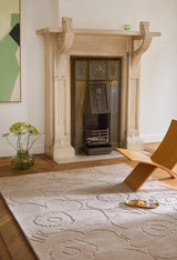 Marimekko Piirto Oatmeal Wool Rug