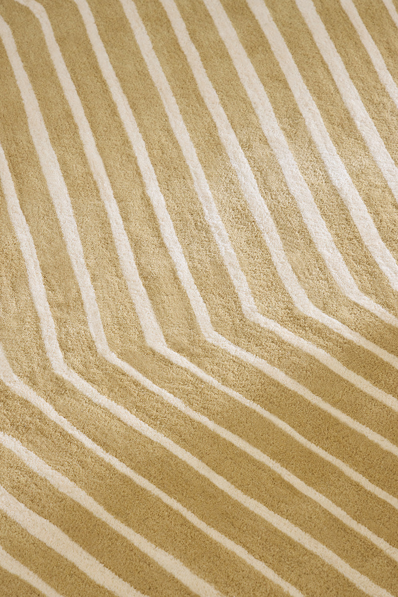 Marimekko Kalasääski Brass Wool Rug