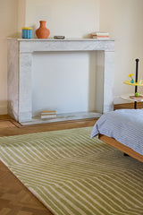 Marimekko Kalasääski Olive Green Wool Rug