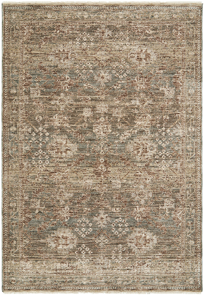 Meadow Mist Fringed Rug