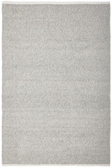 Loop Grey Wool Blend Boucle Rug