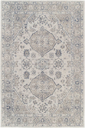 Camila Medallion Dusty Grey Outdoor Rug - Lost Design Society