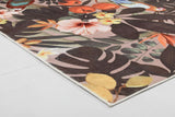 Nelly Soft Faux Fur Tropic Rose Rug