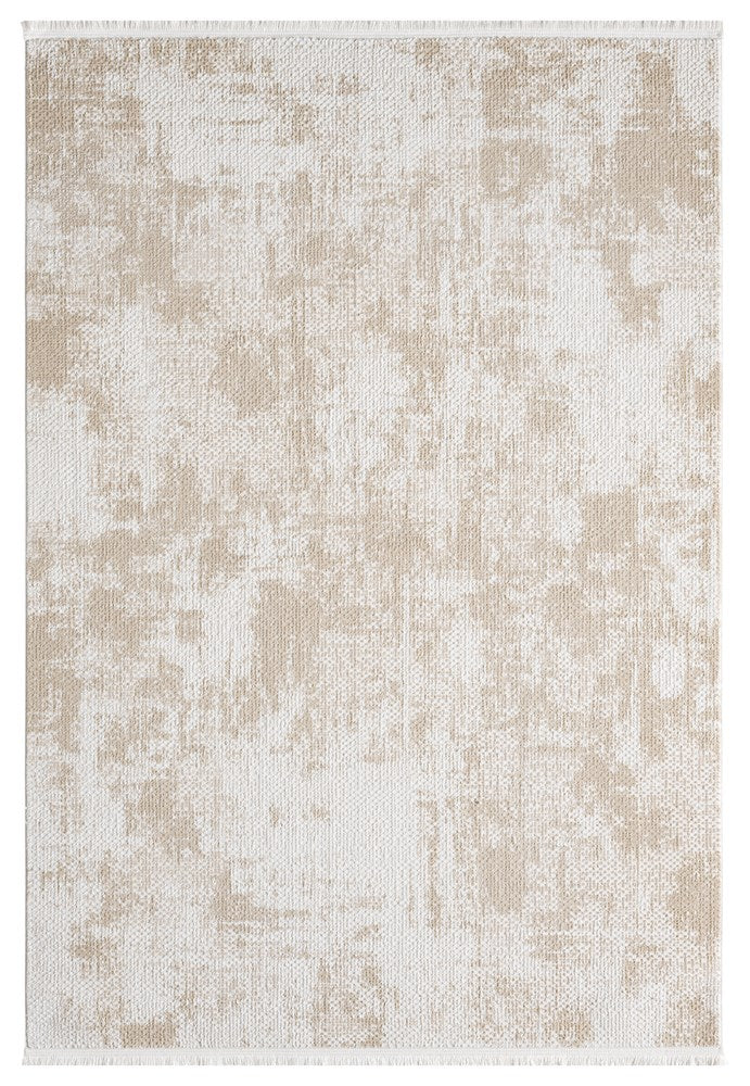 Sandstone Abstract Tassel Rug