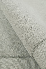 Dove Curved Woollen Rug