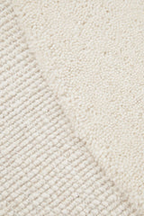Linen Curved Woollen Rug