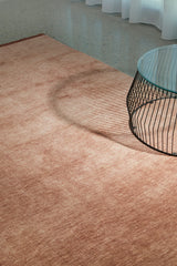 Hand-Loomed Mocha Tassel Wool Rug