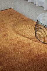 Hand-Loomed Terracotta Tassel Wool Rug