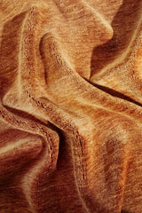 Hand-Loomed Terracotta Tassel Wool Rug