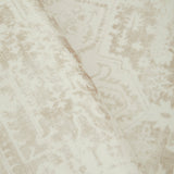 Beige Medallion Memory Foam Rug