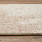 Natural Floral Memory Foam Rug