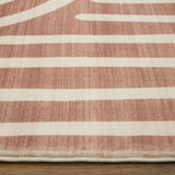 Terracotta Brown Arch Memory Foam Rug