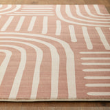 Terracotta Brown Arch Memory Foam Rug