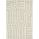 Natural Beige Arch Memory Foam Rug