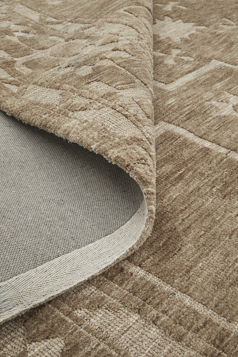 Darren Palmer Jamocha Almond Brown Transitional Rug