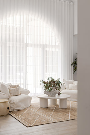 Delta Natural Diamond Rug - Lost Design Society