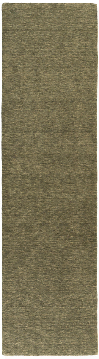 Darren Palmer Olive Green Wool Rug