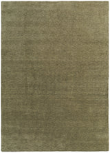 Darren Palmer Olive Green Wool Rug