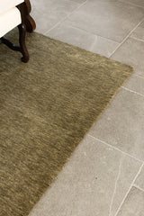 Darren Palmer Olive Green Wool Rug