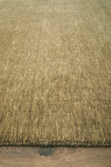 Darren Palmer Olive Green Wool Rug