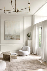 Panache Stone Fringed Rug