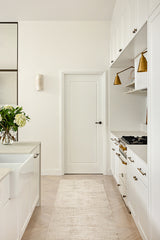 Panache Stone Fringed Rug