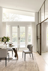 Panache Stone Fringed Rug