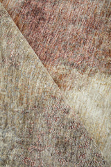 Darren Palmer Sunset Drift Rust Transitional Fringed Rug