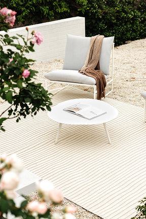 Sandridge Cream Indoor Outdoor Rug - Lost Design Society