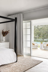 Terra Brown Wool Fringe Rug