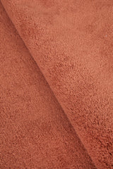 Waveform Terracotta Washable Rug