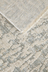 Emma Blomfield Plume Frost Rug – Soft Organic Motif