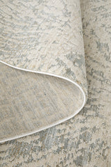 Emma Blomfield Plume Frost Rug – Soft Organic Motif