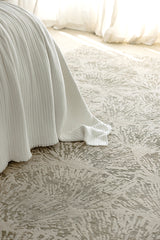 Emma Blomfield Plume Moss Rug – Soft Organic Motif
