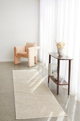 Emma Blomfield Plume Oat Rug – Soft Organic Motif