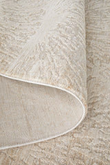 Emma Blomfield Plume Oat Rug – Soft Organic Motif