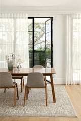 Emma Blomfield Rogue Mist Textured Rug – Pebble Patterned