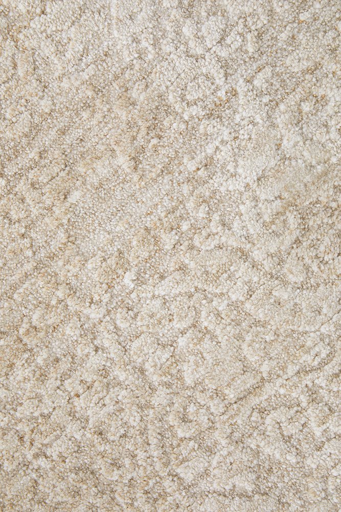 Emma Blomfield Veil Natural Rug – Ivory Lace Motif