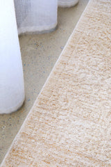 Emma Blomfield Veil Natural Rug – Ivory Lace Motif