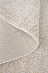Emma Blomfield Veil Natural Rug – Ivory Lace Motif