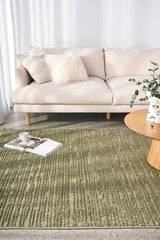 Astrid Zuri Green Texture Rug