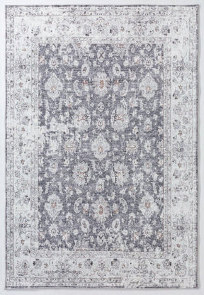 Verve Floral Antique Grey Rug - Lost Design Society