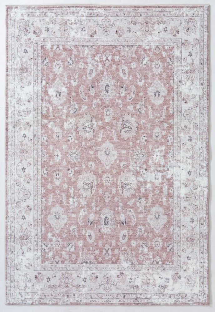 Verve Floral Antique Rose Rug – Lost Design Society Rugs