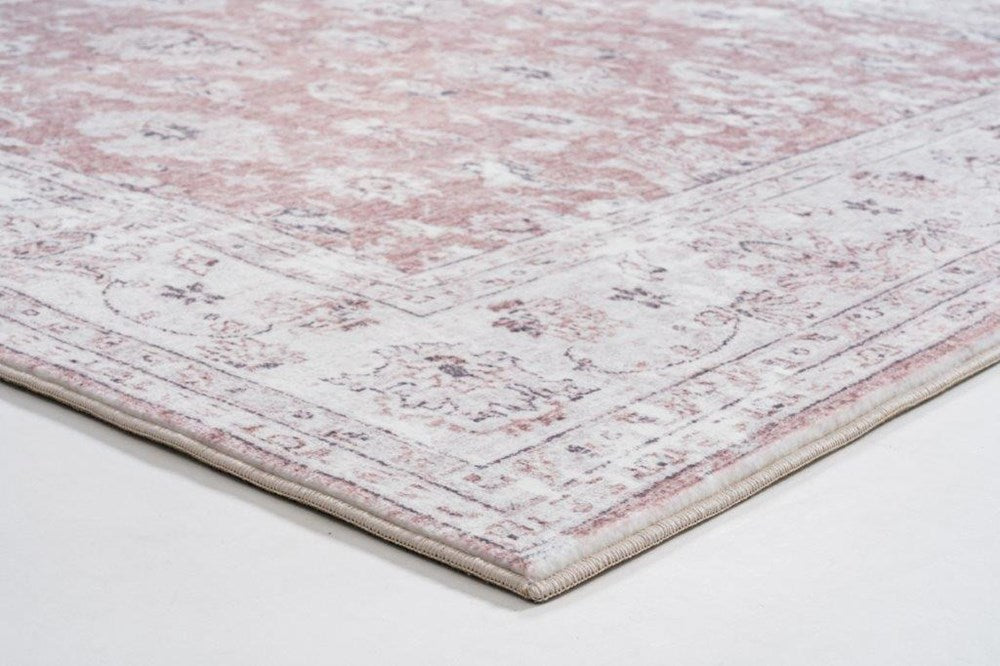 Verve Floral Antique Rose Rug – Lost Design Society Rugs